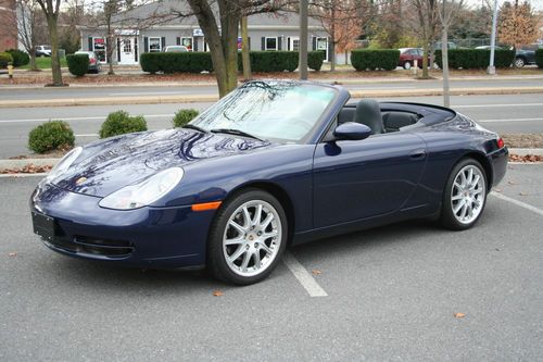 2001 porsche 996 cabriolet with hardtop - 41k miles