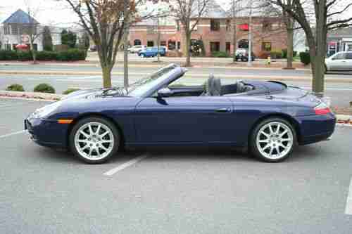 2001 PORSCHE 996 CABRIOLET WITH HARDTOP - 41k miles, image 2