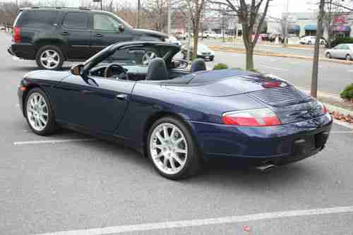 2001 PORSCHE 996 CABRIOLET WITH HARDTOP - 41k miles, image 3