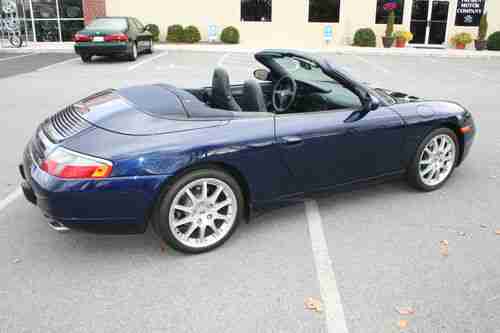 2001 PORSCHE 996 CABRIOLET WITH HARDTOP - 41k miles, image 5