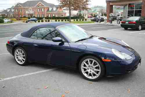 2001 PORSCHE 996 CABRIOLET WITH HARDTOP - 41k miles, image 9