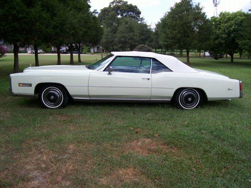 1976 cadillac eldorado convertible