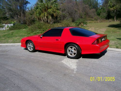 1992 chevrolet camaro rs 25th anniversary edition  5.0l