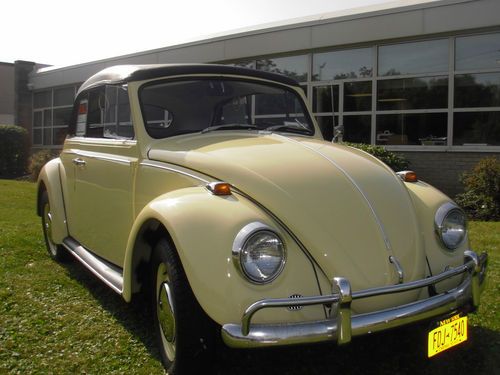 1967 volkswagen beetle classic convertible complete restoration nice!!!