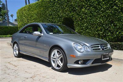 2009 clk350 mercedes-benz. 44k miles. silver over brown. elegant interior.