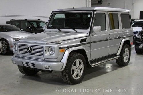 2008 mercedes-benz g500 4matic awd silver/black