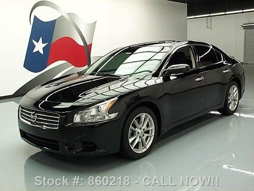 2010 nissan maxima 3.5 s automatic sunroof spoiler 64k texas direct auto