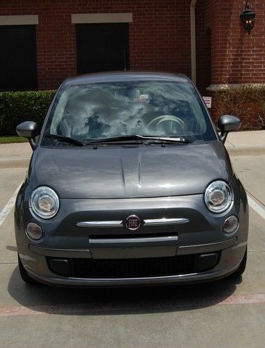 2012 fiat 500 pop auto cruise ctrl great car   no reserve!