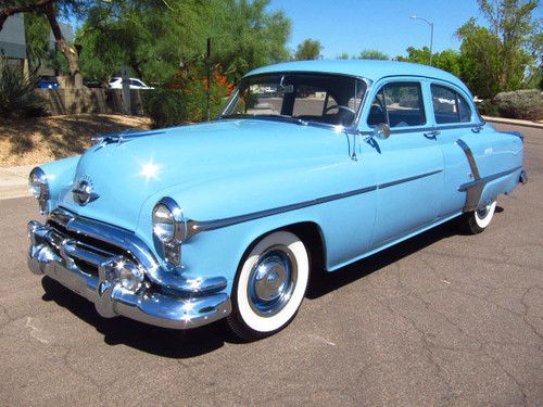 1952 oldsmobile super 88 4dr sedan - 303ci 4bbl v8 - 67k org miles -clean -wow!!