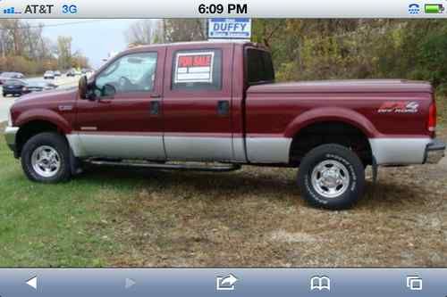 Buy used 2004 F350 diesel Lariat FX4 Fully loaded in McHenry, Illinois