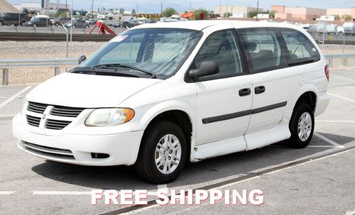 2007 dodge caravan mobility handicap van. vmi, side entry,free shipping.warranty