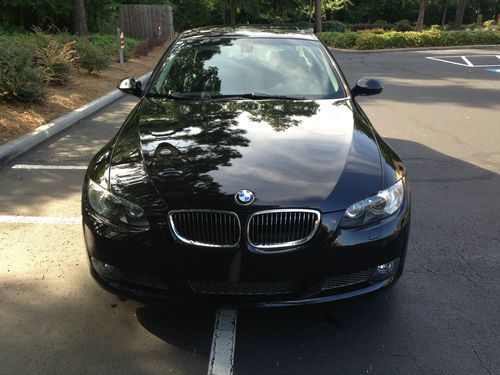 2009 bmw 335i black coupe 3.0l sport and premium pkg