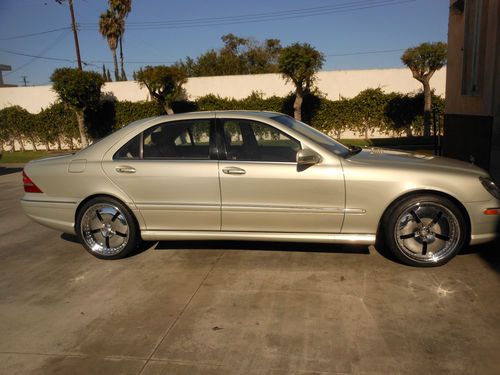 2002 mercedes-benz s500 base sedan 4-door 5.0l