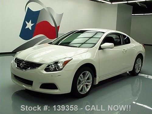 2011 nissan altima 2.5 s coupe automatic cruise ctrl 8k texas direct auto