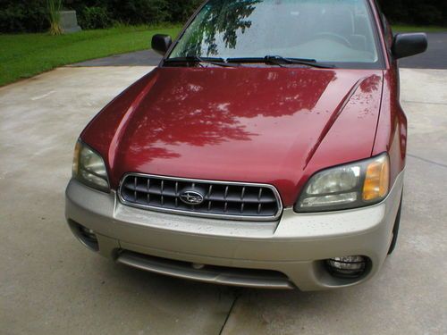 2003 subaru outback base wagon 4-door 2.5l