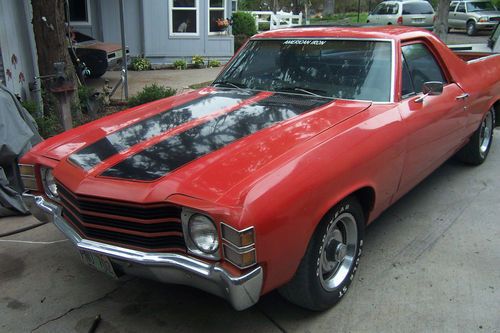 1972 chevrolet el camino base standard cab pickup 2-door 5.7l