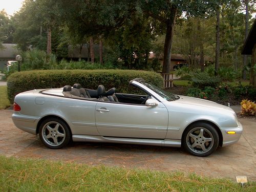 2002 mercedes clk55 amg convertible  - low miles and excellent condition