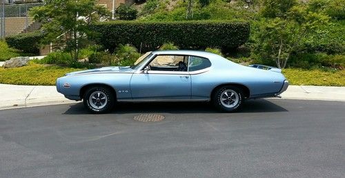 1969 pontiac gto judge rare warwick blue