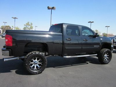 2009 CHEVROLET SILVERADO 2500HD CHEVY CREW CAB DIESEL 4X4 LIFTED TRUCK-LOW MILES, image 6