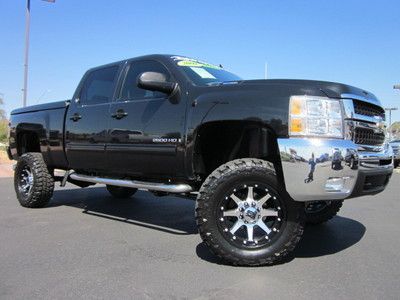 2009 CHEVROLET SILVERADO 2500HD CHEVY CREW CAB DIESEL 4X4 LIFTED TRUCK-LOW MILES, image 9
