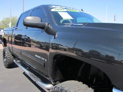 2009 CHEVROLET SILVERADO 2500HD CHEVY CREW CAB DIESEL 4X4 LIFTED TRUCK-LOW MILES, image 11