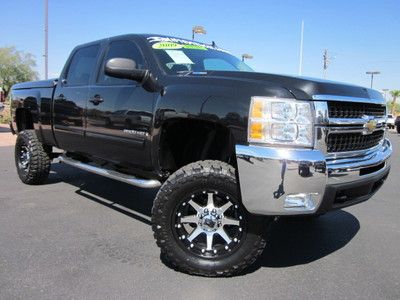 2009 CHEVROLET SILVERADO 2500HD CHEVY CREW CAB DIESEL 4X4 LIFTED TRUCK-LOW MILES, image 16