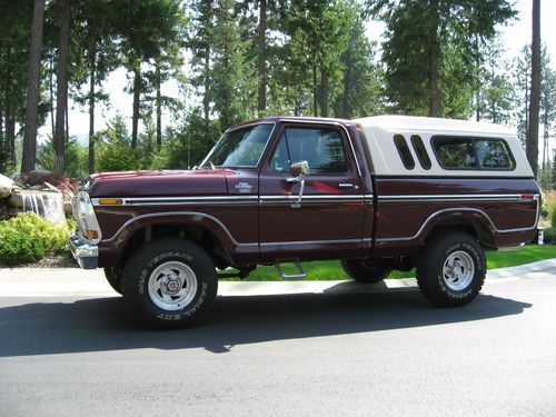 1978 ford f150 4x4 lariat shortbed beautiful truck!