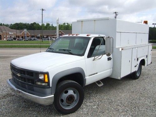 2002 chevrolet c3500hd utility reg cab drw