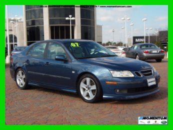 2007 saab 9-3 sedan 90k miles*leather*sunroof*park assist*1owner*we finance!!