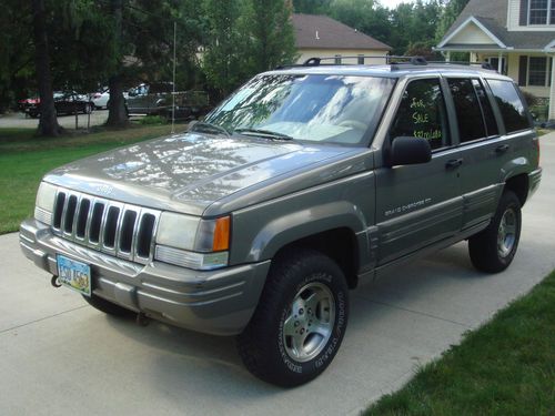 1998 jeep grand cherokee limited sport utility 4-door 5.2l