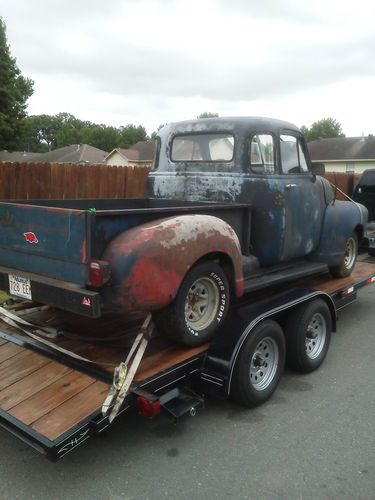 1952 chevrolet 3100 5 window pickup truck. solid! 48 49 50 51 53 54 55 56 57 58