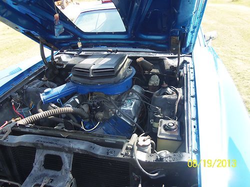 1970 Ford torino shaker hood #3