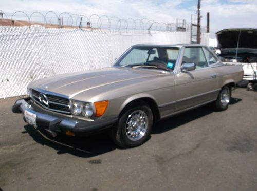 1976 mercedes 450 sl, no reserve