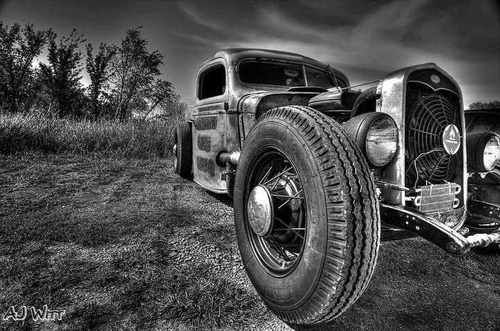1937 ford rat rod truck