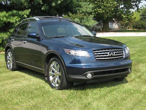 2005 INFINITI FX 35 AWD SUNROOF LEATHER REAR CAM HTD SEATS 20