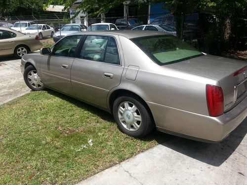 *no reserve* 2003 cadillac deville base sedan 4-door 4.6l low miles