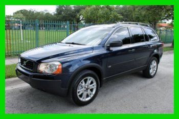 2004 volvo xc90 t6 awd no reserve 3rd row seat premium pkg florida car