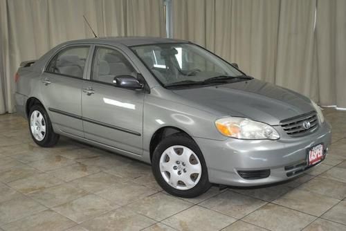 2003 toyota corolla ce manual transmission non-smoker