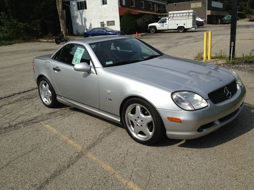 MERCEDS SLK COMPRESSOR SPORTS ROADSTER TWO SEATER HARD-TOP CONVERTIBLE, image 5