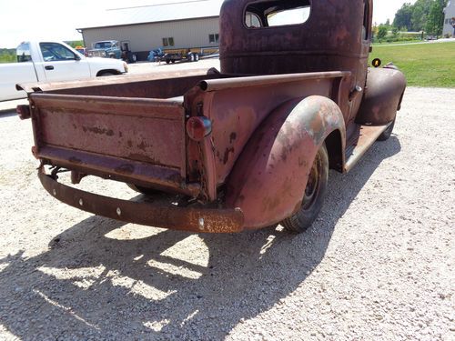 1941 chevrolet 1/2 ton short box truck 1946 1945 1938 1937