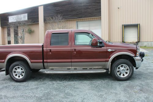 2006 ford king ranch f250 gas 5.4 4x4 loaded