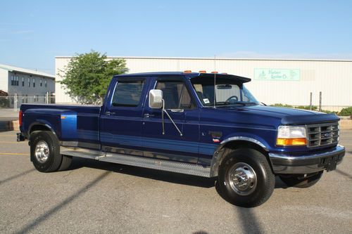 1997 ford f 350 250 crew cab dually xlt 2wd 7.3 l powerstroke turbo diesel