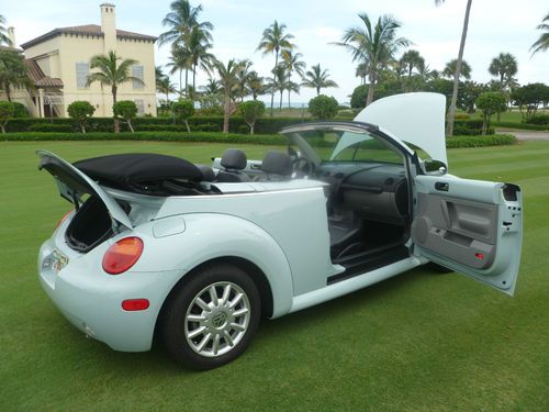 Volkswagen beetle gls convertible automatic great cond palm beach car no reserve