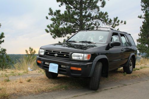 1997 nissan pathfinder le manual 4wd black