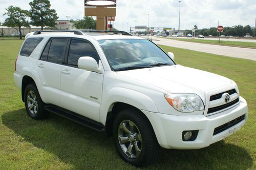 2007 toyota 4runner limited sport utility 4-door 4.0l 18" leather sunroof jbl