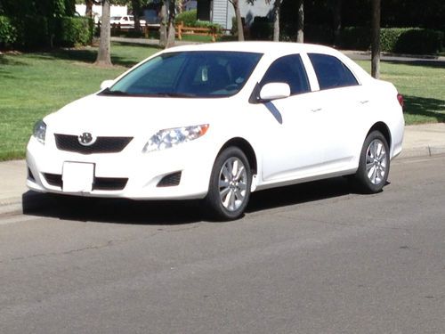 2010 toyota corolla le  central valley great commuter car