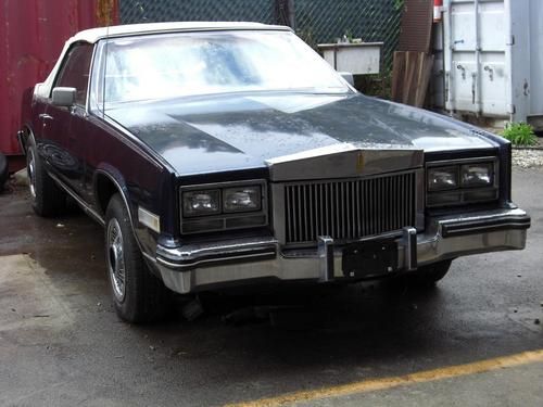 1984 cadillac eldorado biarritz