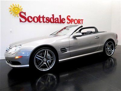 05 mbz sl55 amg * only 17k miles!! * navi * park * a/c seats * keyless * whls!