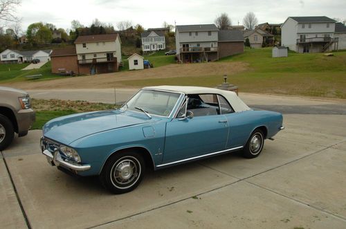 67 chevrolet corvair monza convertible