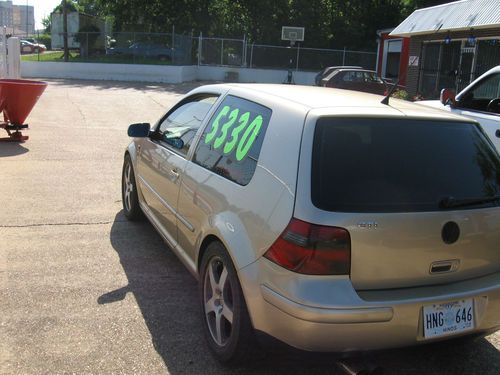 2001 volkswagen golf gti glx hatchback 2-door 2.8l